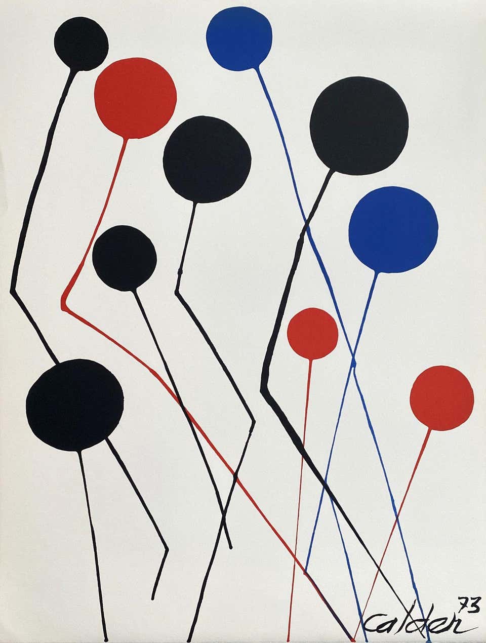 Calder Graphics Alexander Calder Abstract Prints - 187 For Sale at 1stDibs | calder ...