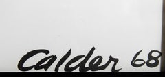 Red Sun, Modern Lithograph by Alexander Calder