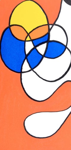 Alexander Calder, Red and Yellow Composition, from Derriere le miroir, 1968