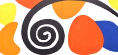 Alexander Calder, Komposition mit Spiralen, aus Derriere le Miroir, 1968