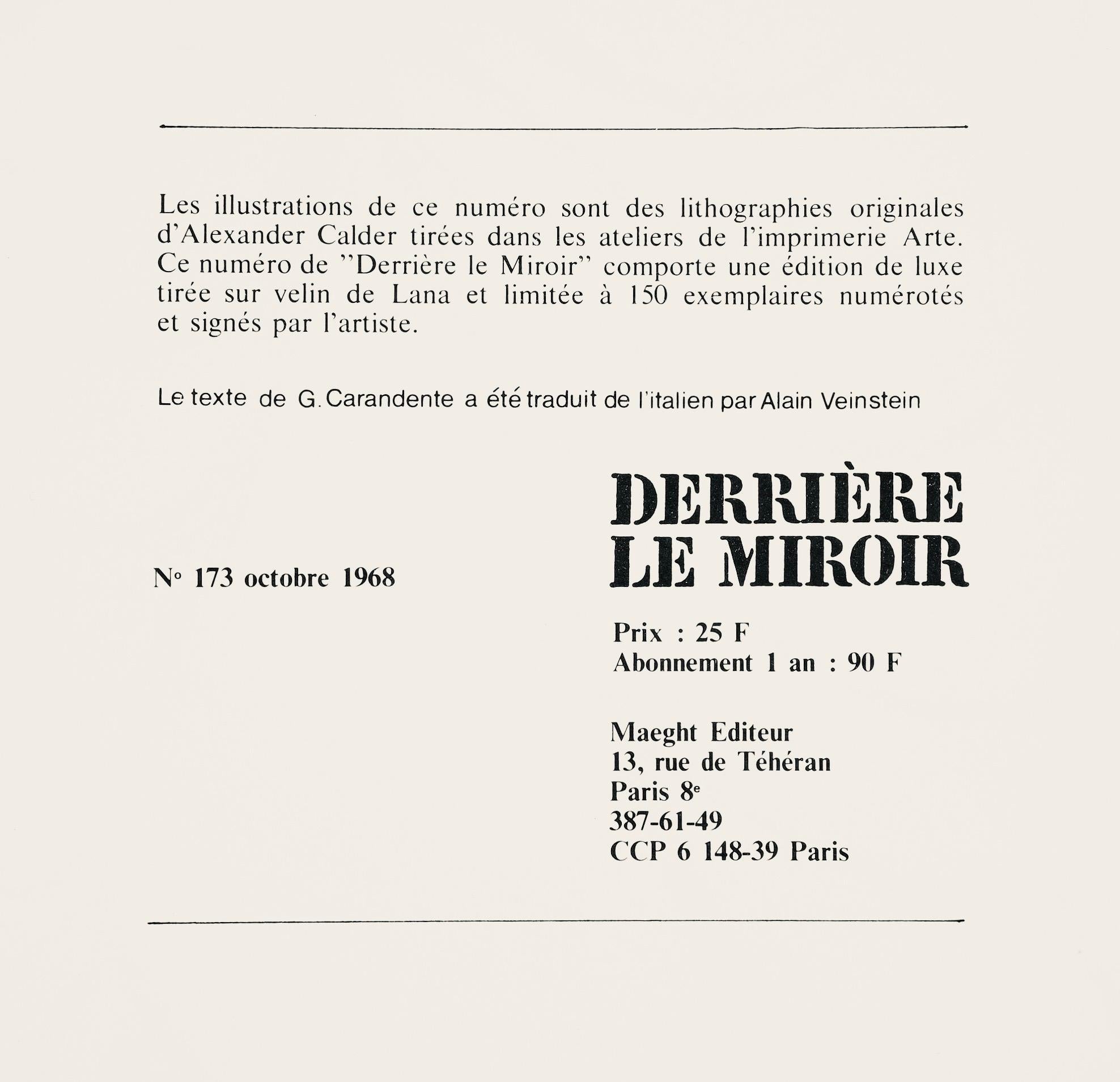 Composition, Derrière le miroir en vente 1