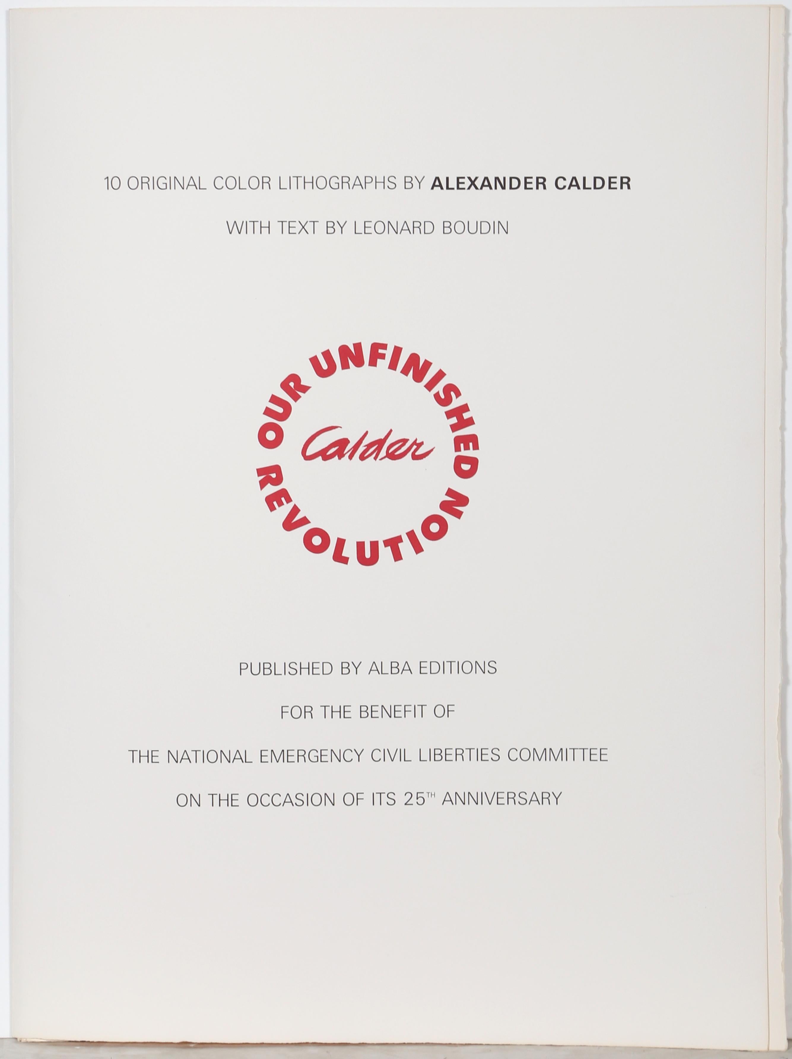 Sea Creatures (Squid) from Our Unfinished Revolution by Alexander Calder 3