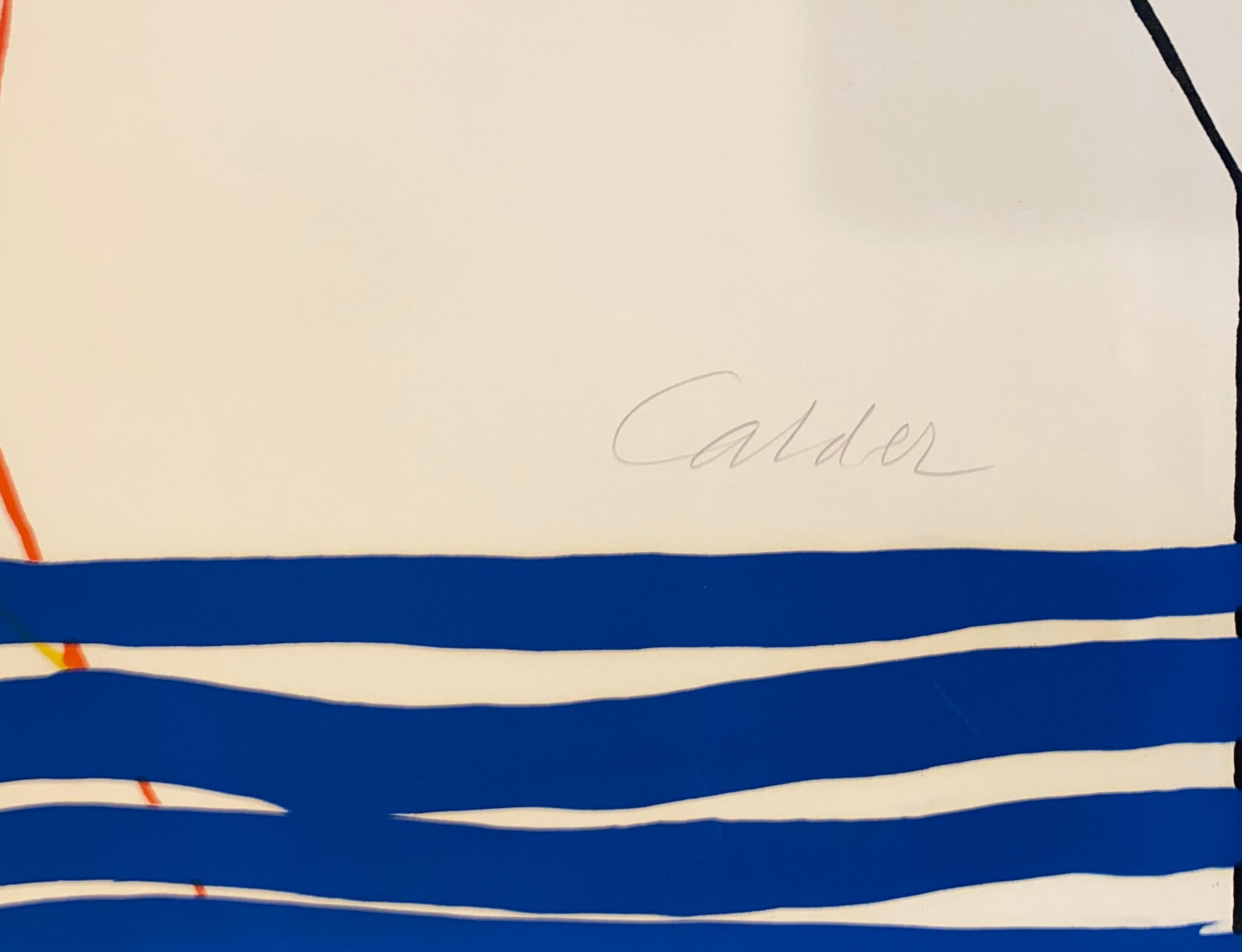 Meereslandschaft – Print von Alexander Calder