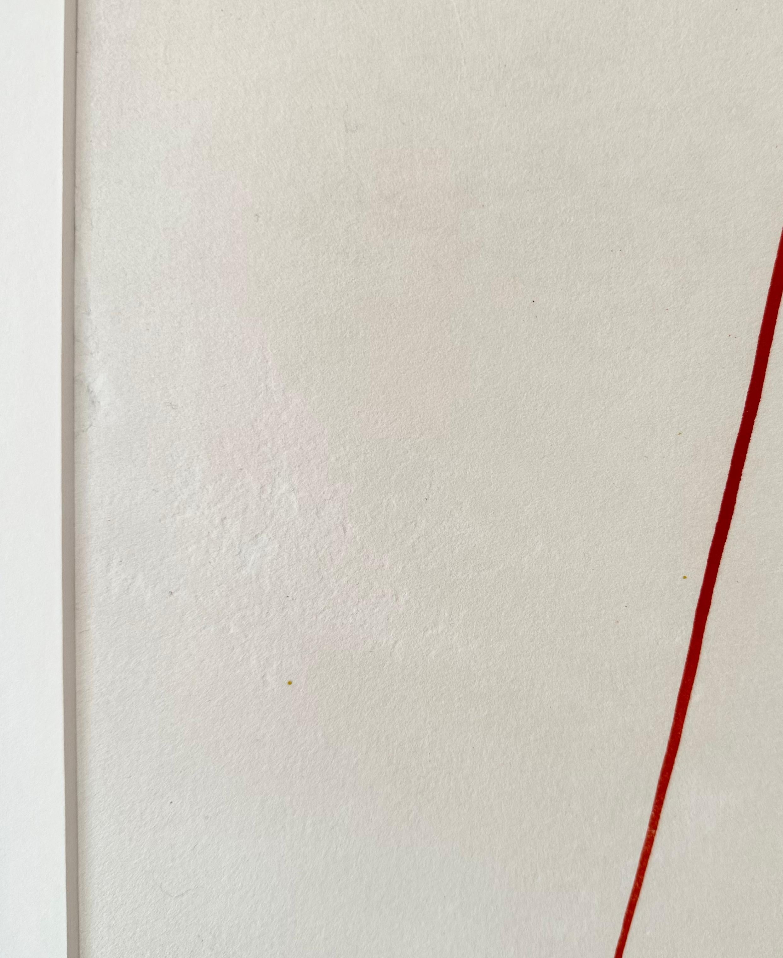 Paysage marin - Blanc Abstract Print par Alexander Calder