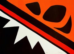 Signed and numbered lithograph "La Grenouille et la Scie" by Alexander Calder