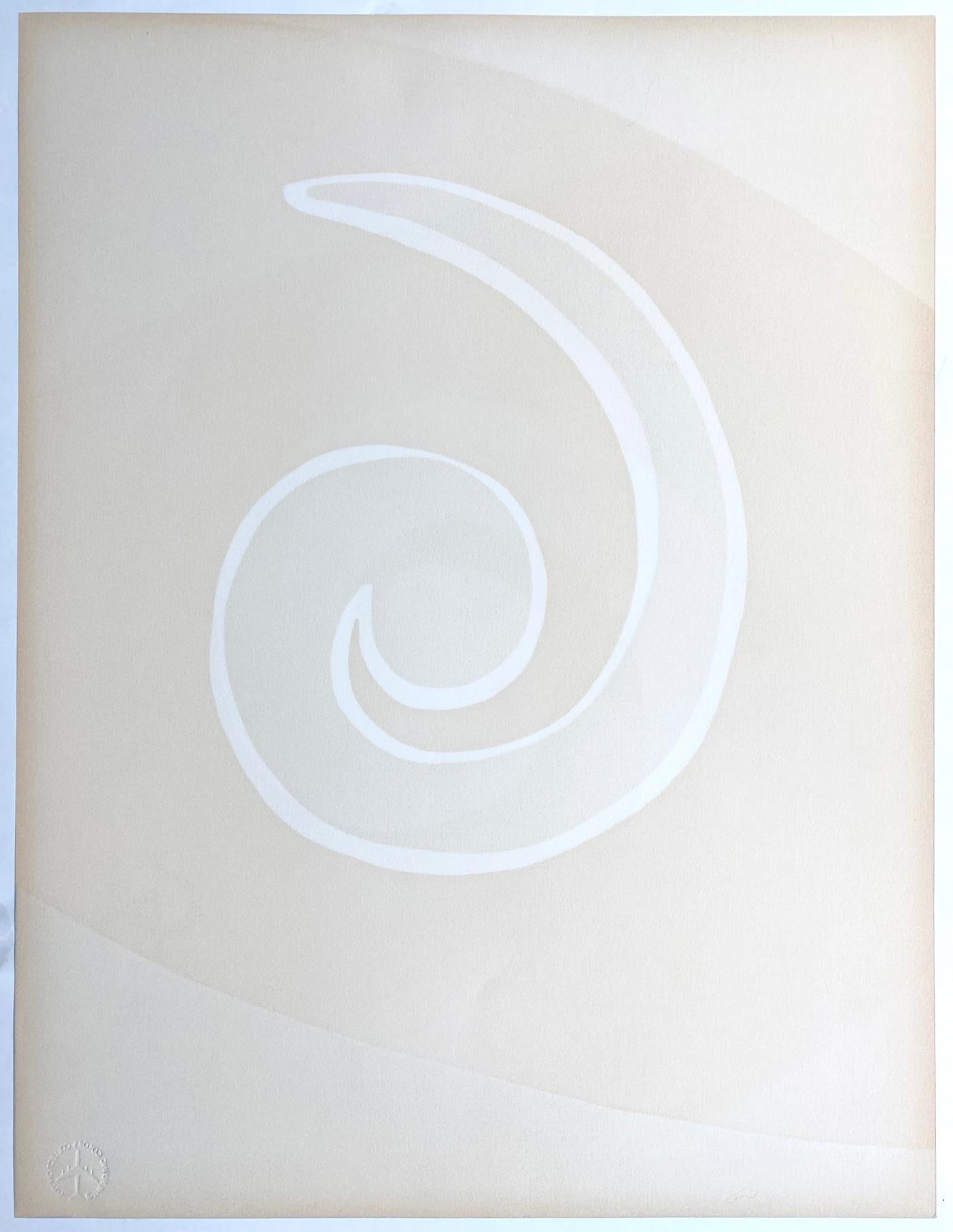 Sky Swirl - Abstract Print by Alexander Calder