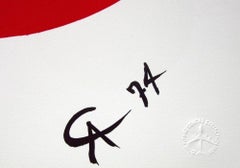 Skybird (Braniff Flying Colors), 1974 Ltd Ed Lithograph, Alexander Calder