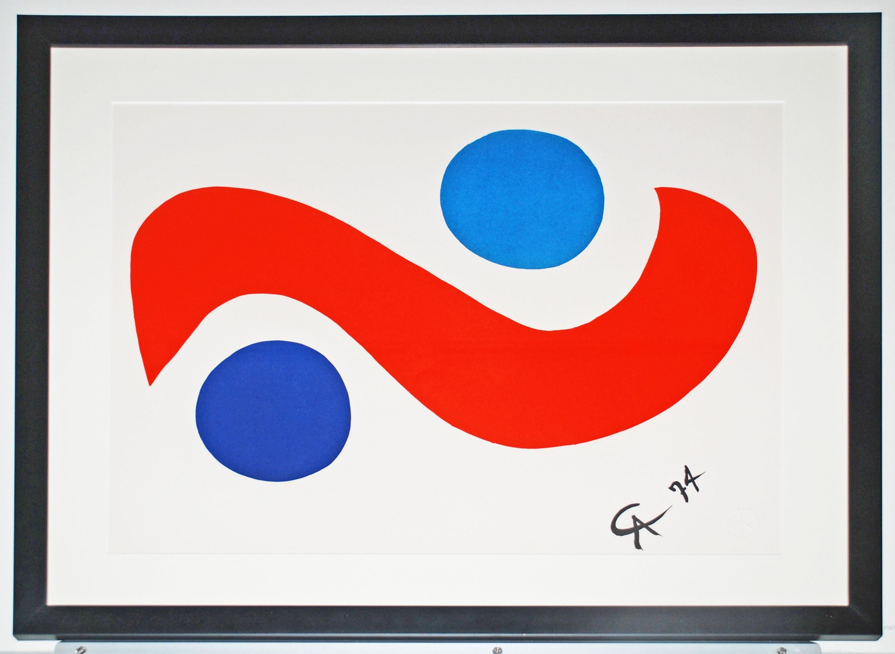 Alexander Calder Abstract Print - Skybird