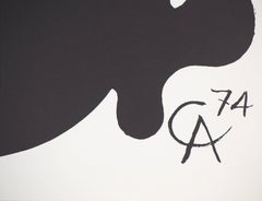 Smilling Moon - Lithograph poster - Maeght, 1974