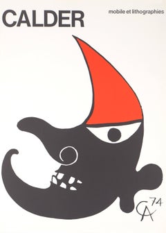 Smilling Moon - Poster litografico - Maeght, 1974