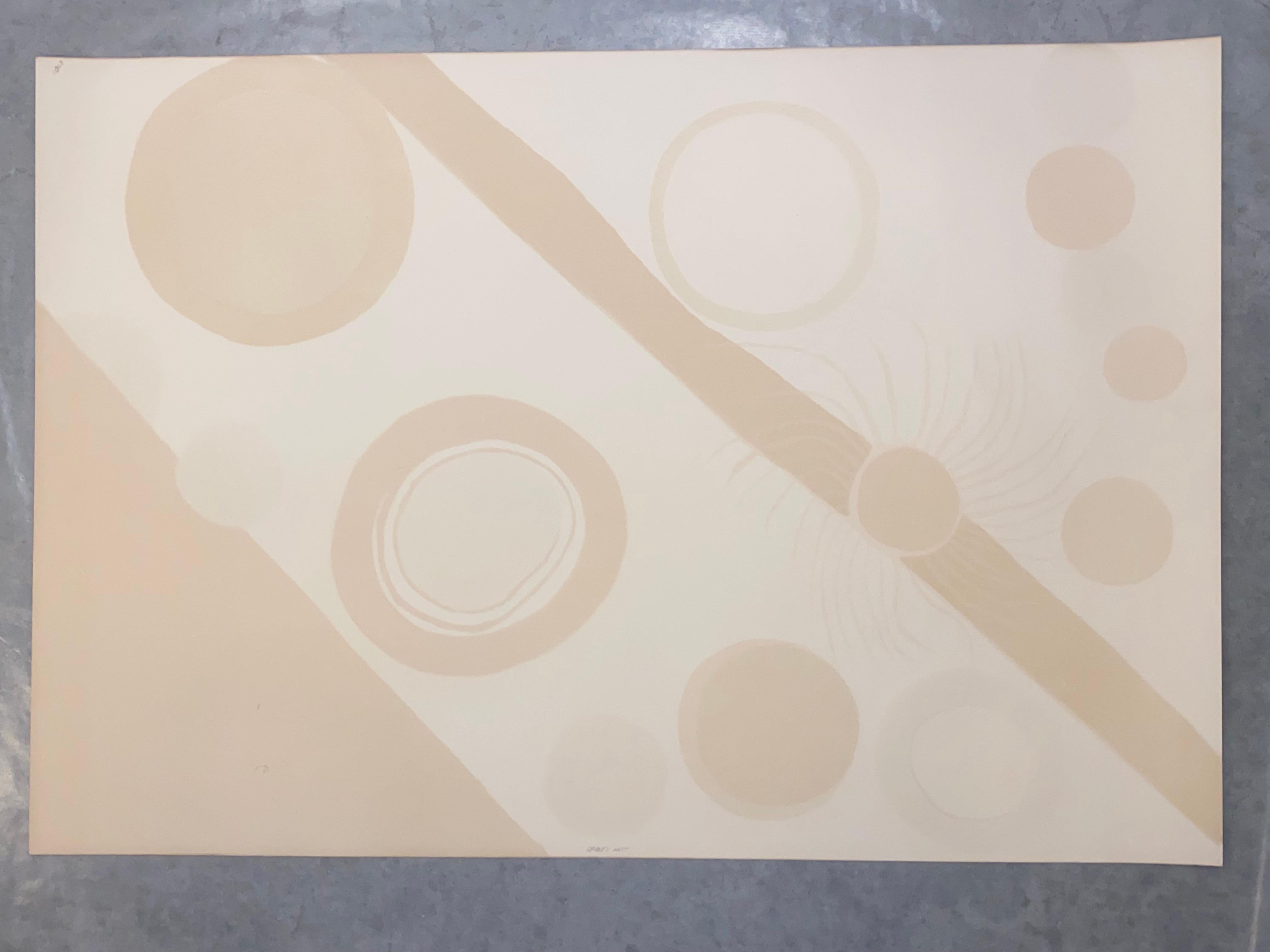 Alexander Calder (Amerikaner, 1898-1976)
Spinnennest, 1975
Unterschrieben: Calder (unten, rechts)
Farblithographie auf Velinpapier
Blattgröße: 29 1/2
