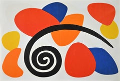 Spiral - Original Lithograph by Alexander Calder - 1968