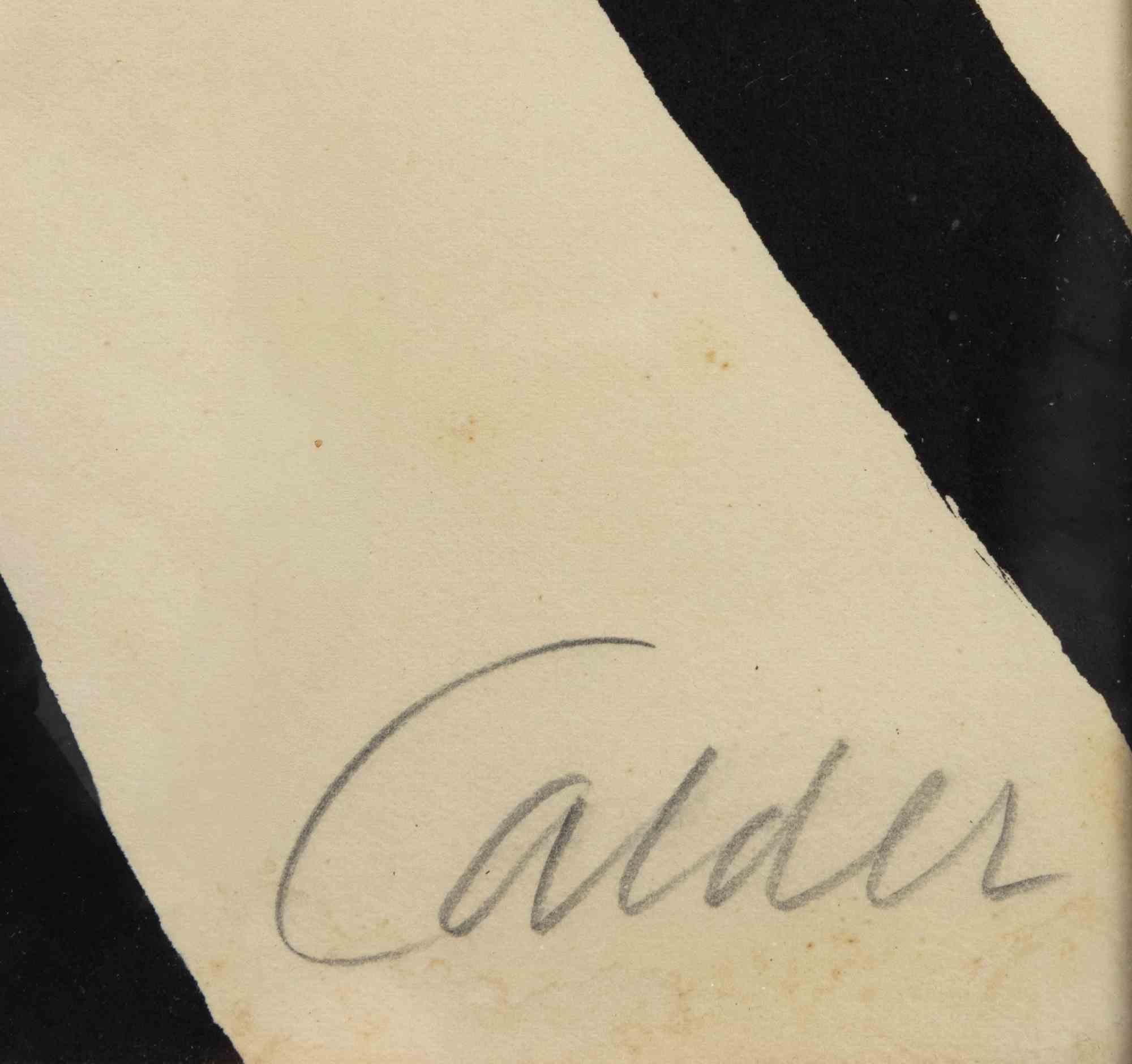 Color lithograph realized by Calder in 1969.

Edition of 20/75.

Hand signed and numbered in pencil.

Includes a contemporary white frame.

Very good condition.