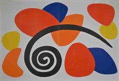 Spiral - Vintage Lithograph by Alexander Calder - 1968