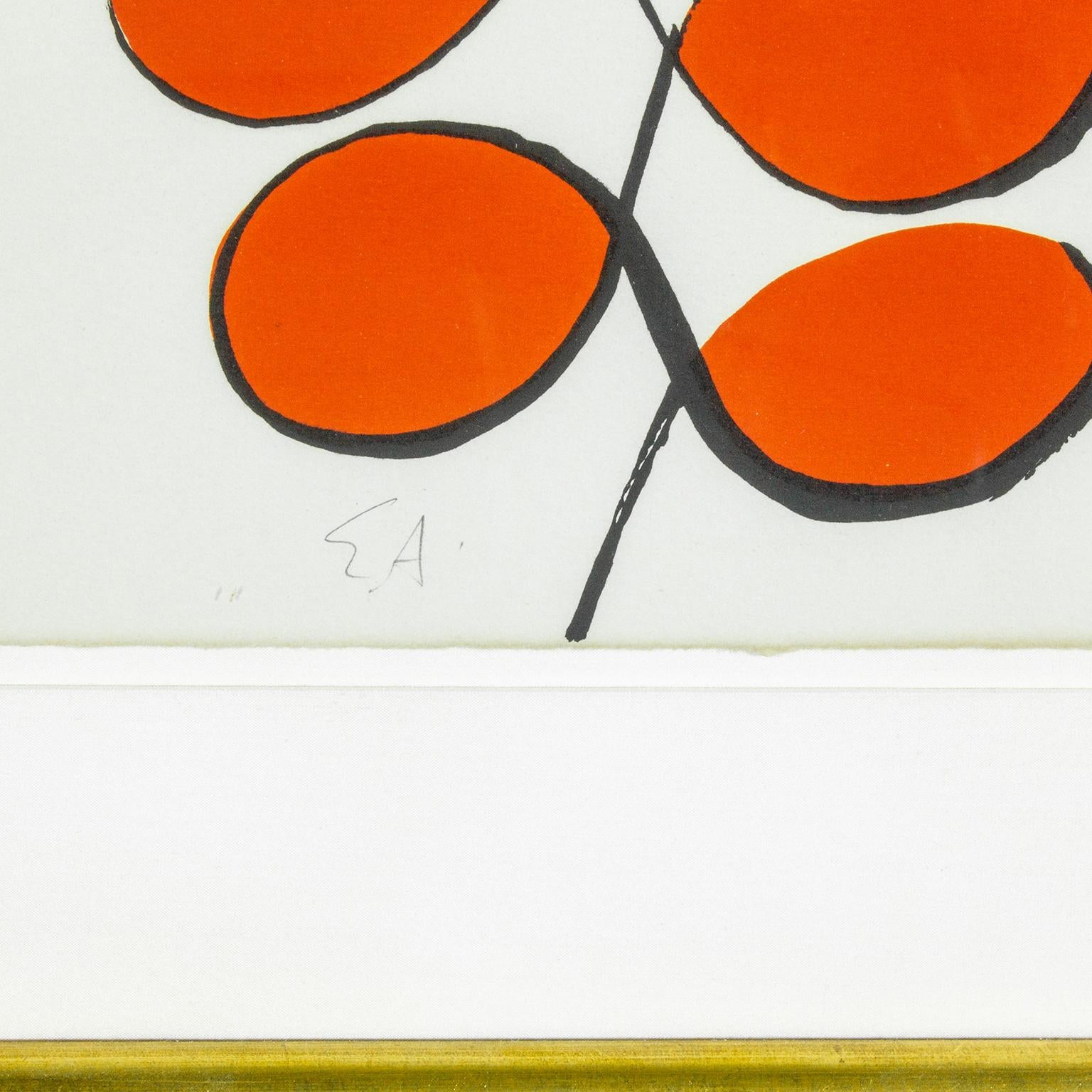calder signed lithograph