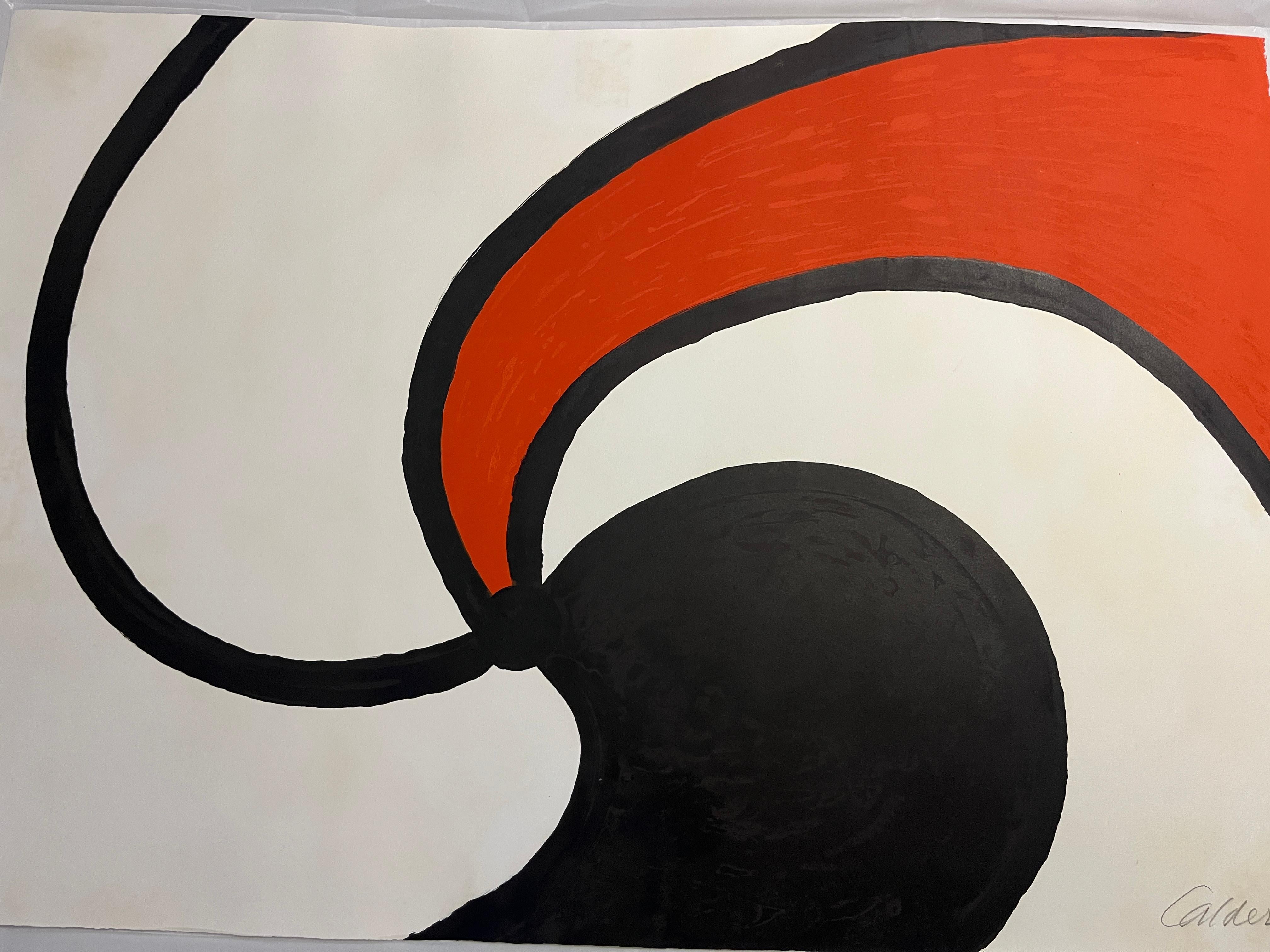 Spirale Nebula - Print by Alexander Calder