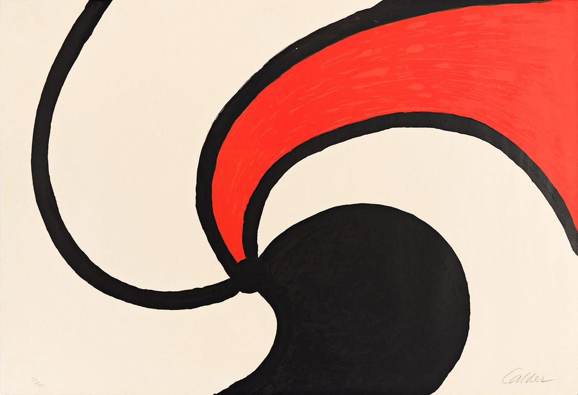 Alexander Calder Print - Spirale Nebula