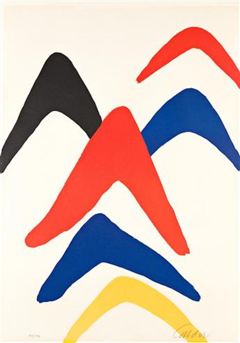Alexander Calder Print - Stabiles