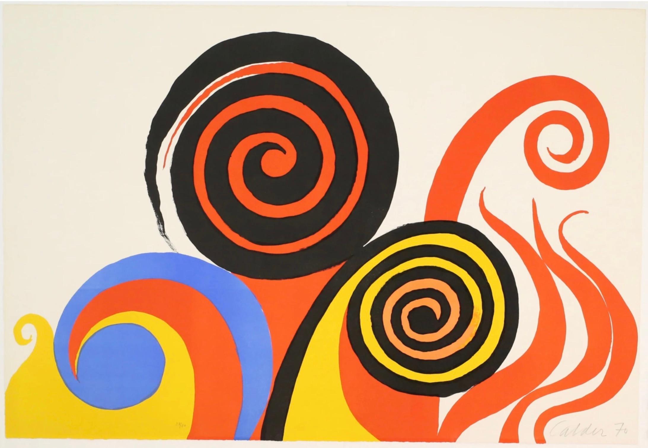 Tempete - Print by Alexander Calder