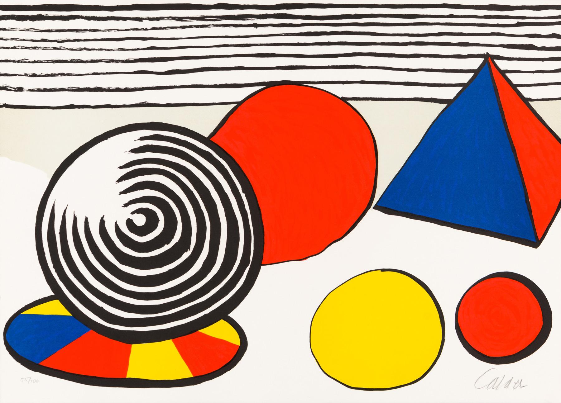 Alexander Calder Abstract Print - The Birth of the Unexpected