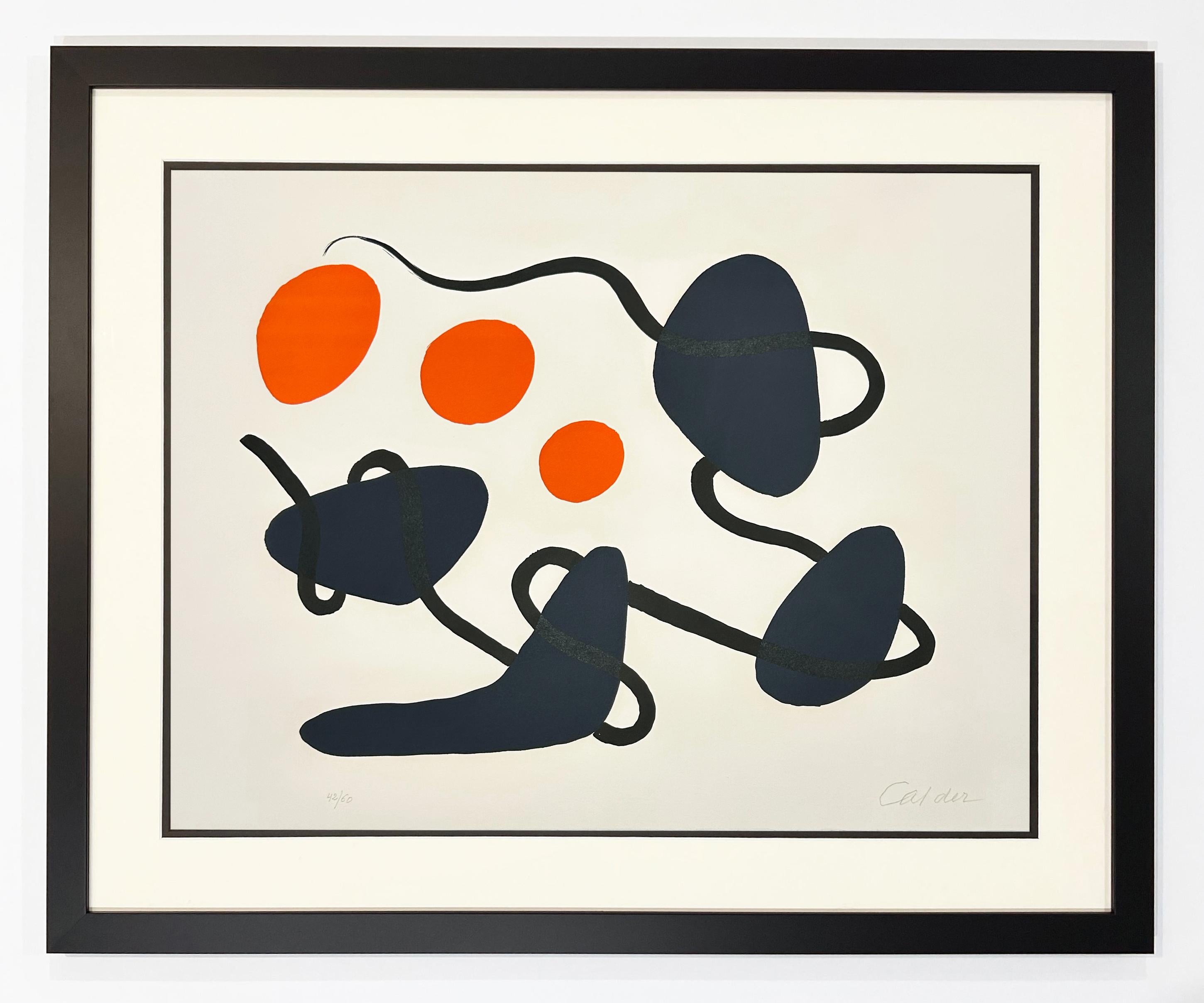 The Black Line - Print by Alexander Calder