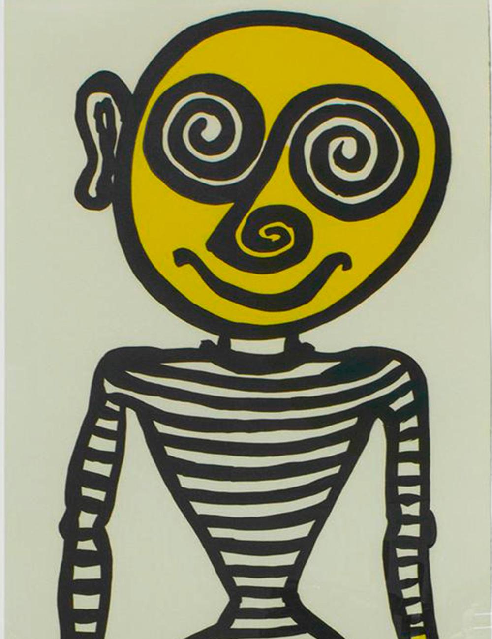 The Puppet Man, 1960. E. A - Print by Alexander Calder