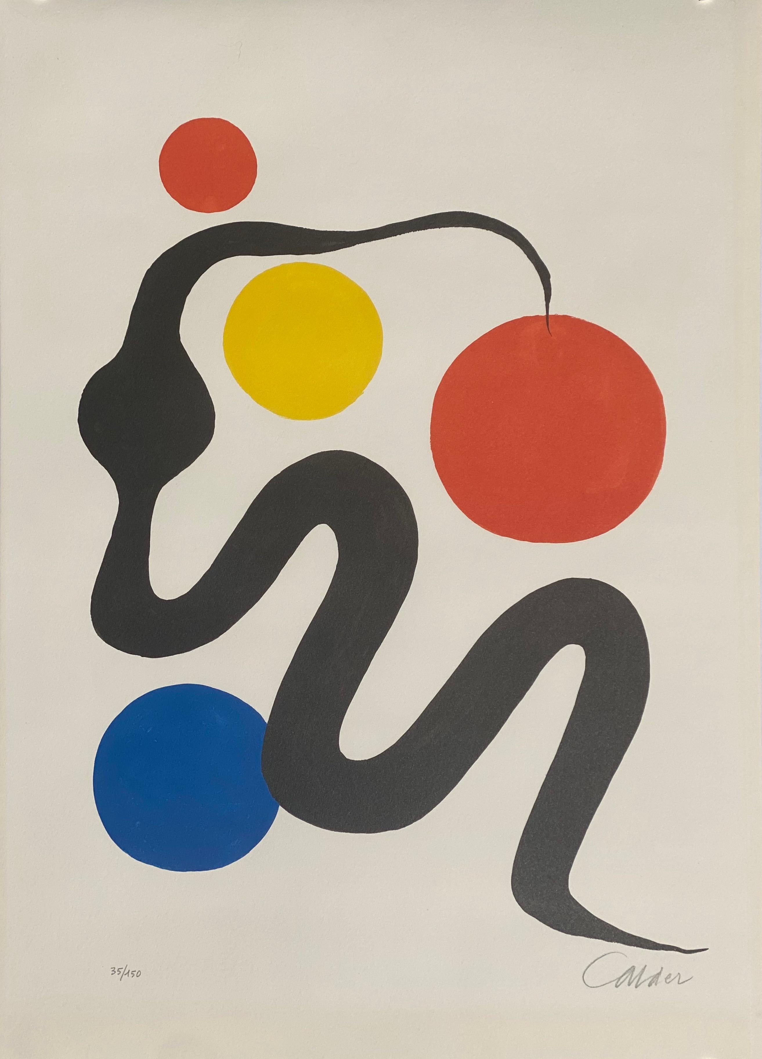 The Serpent - Print by Alexander Calder