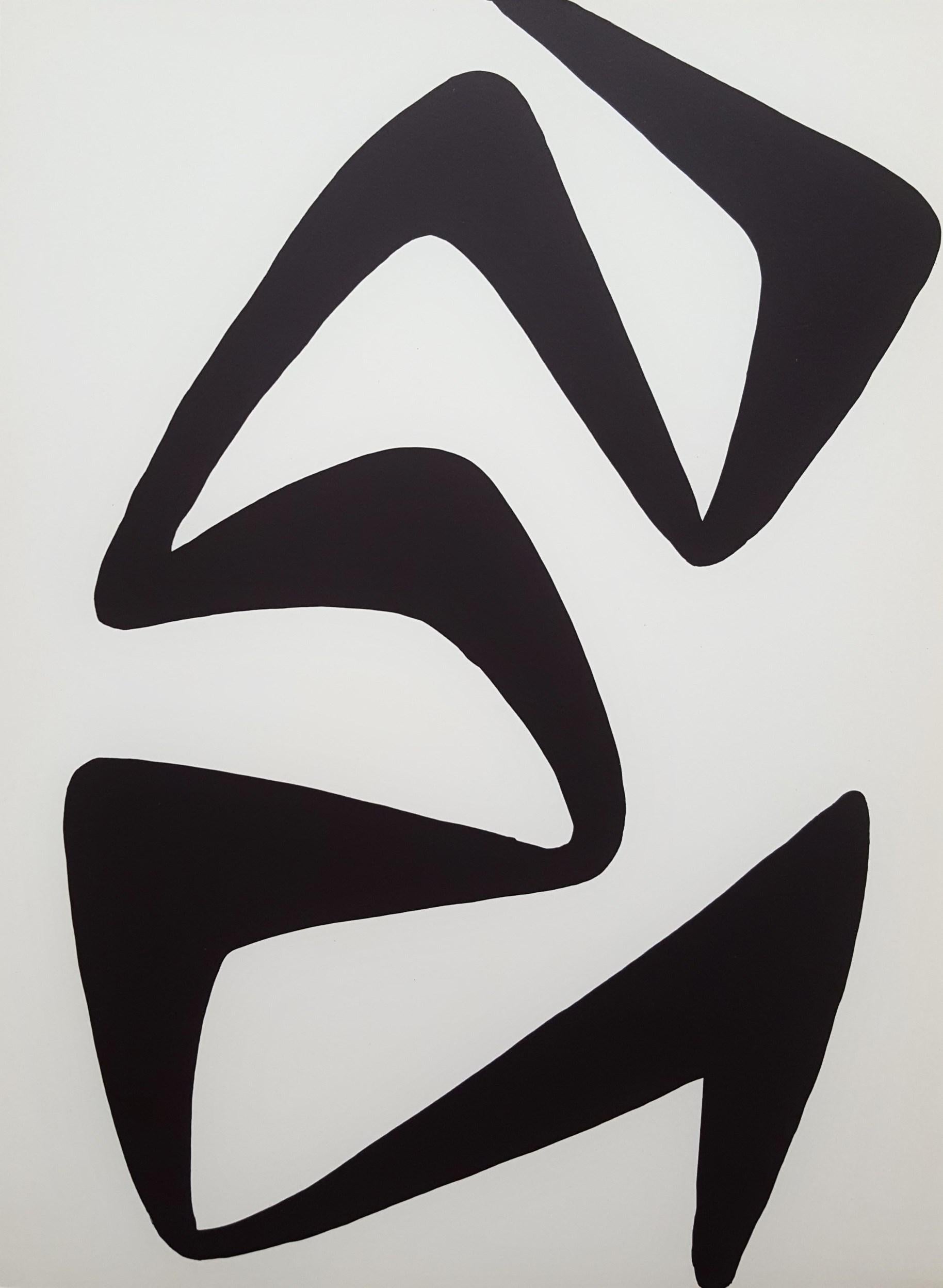 Two Original Lithographs from DLM - Modern Print by Alexander Calder