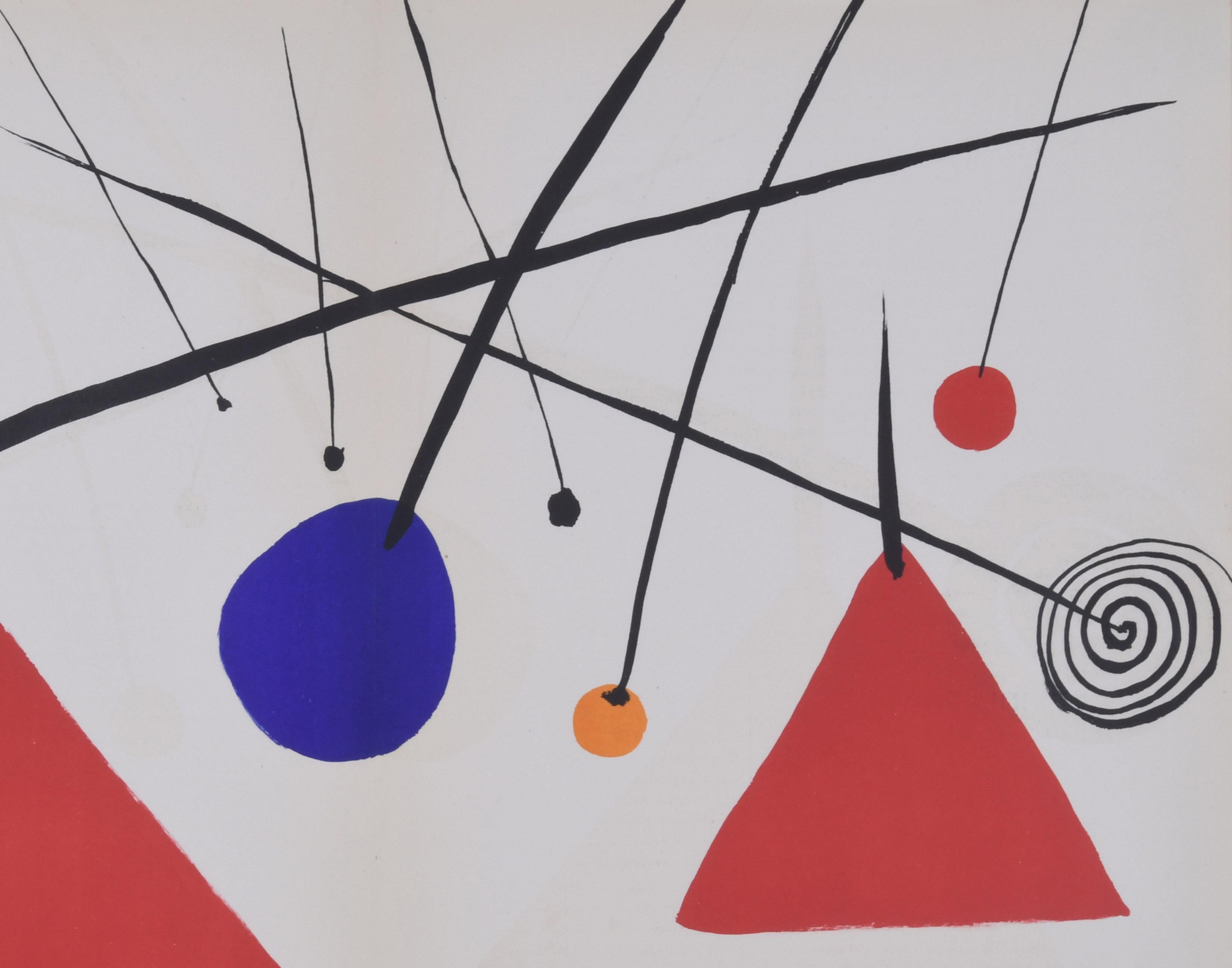 Unbenannt (Abstrakt), Print, von Alexander Calder