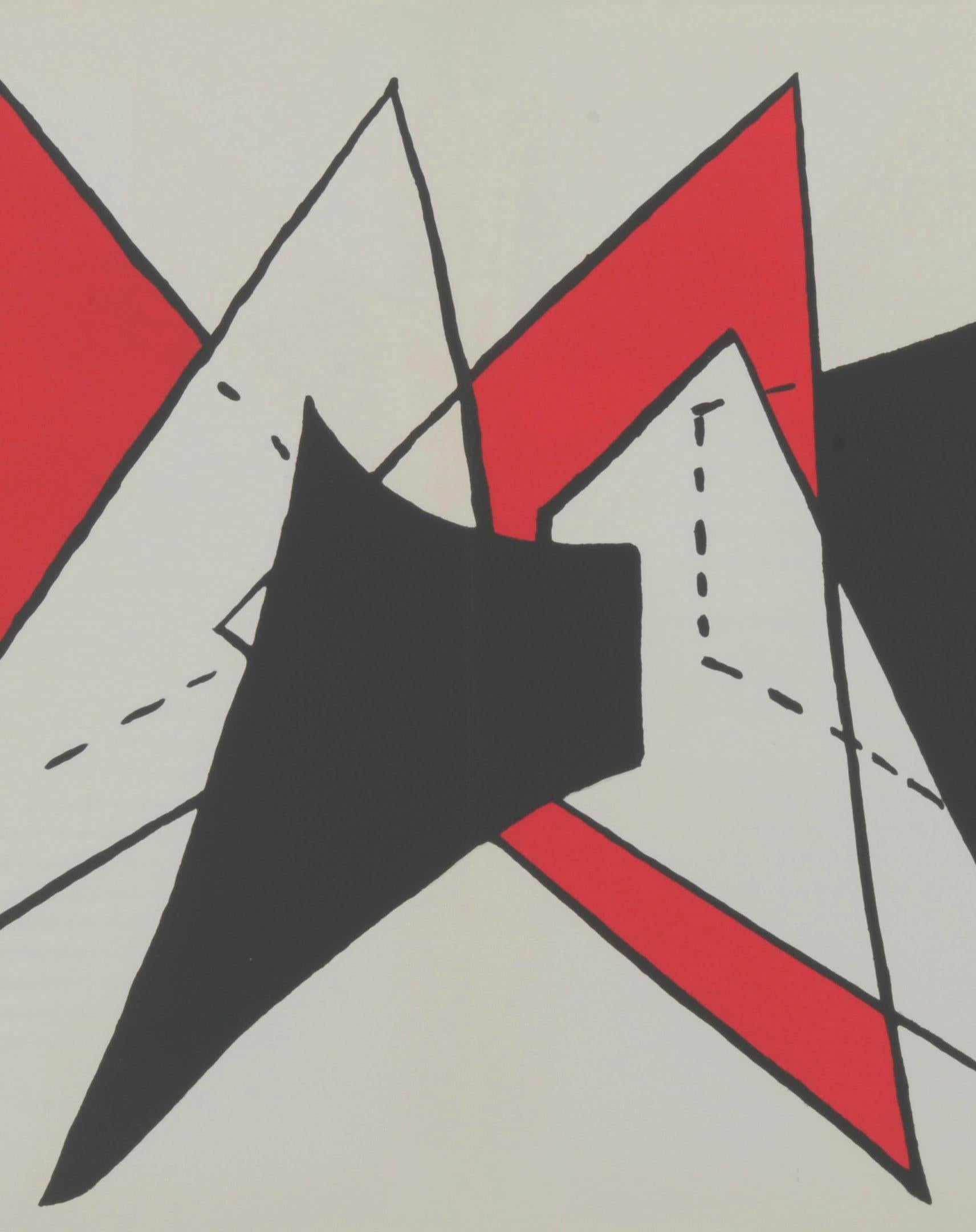 Untitled - Abstract Print by Alexander Calder