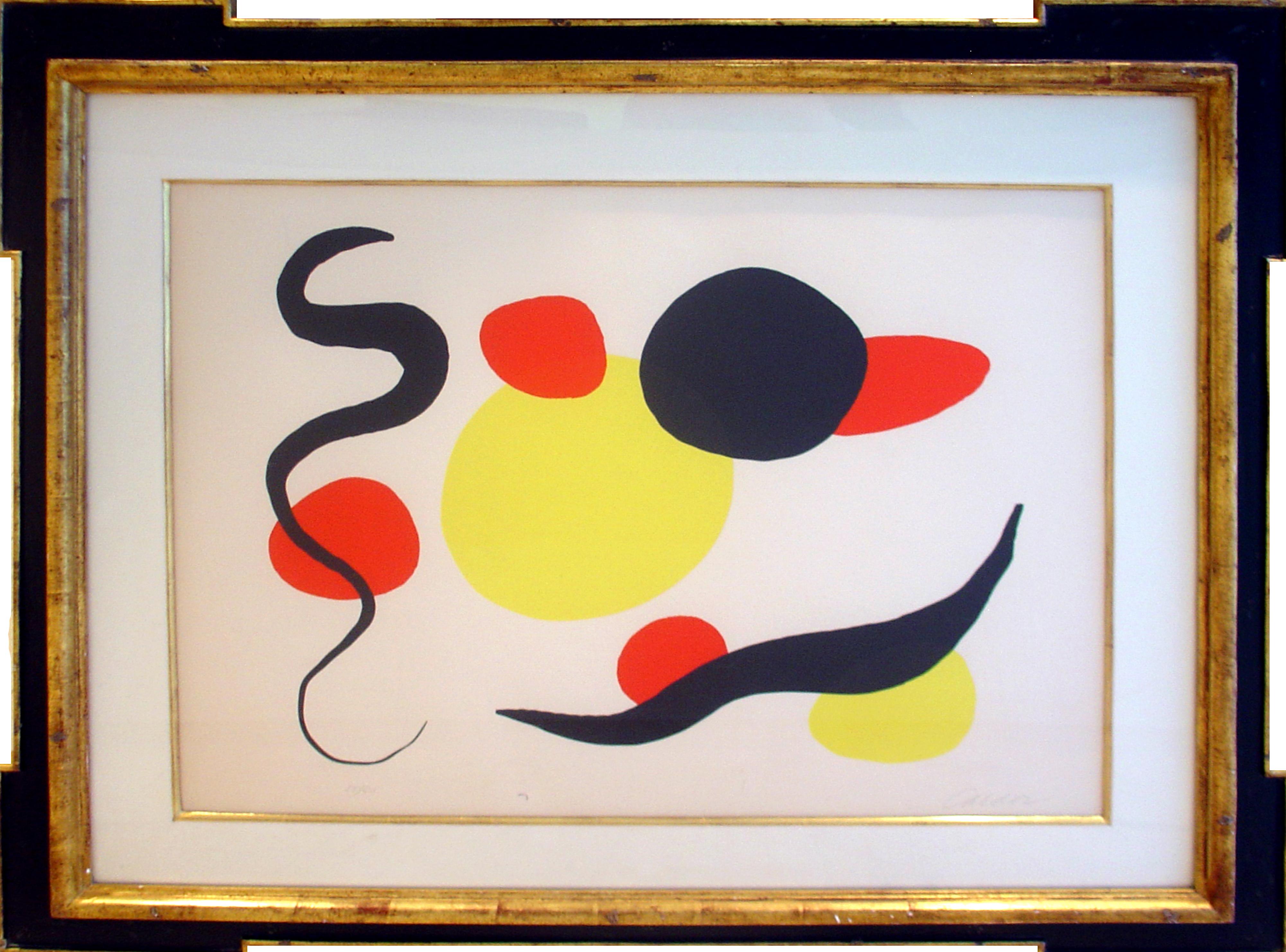 Alexander Calder Print - UNTITLED 