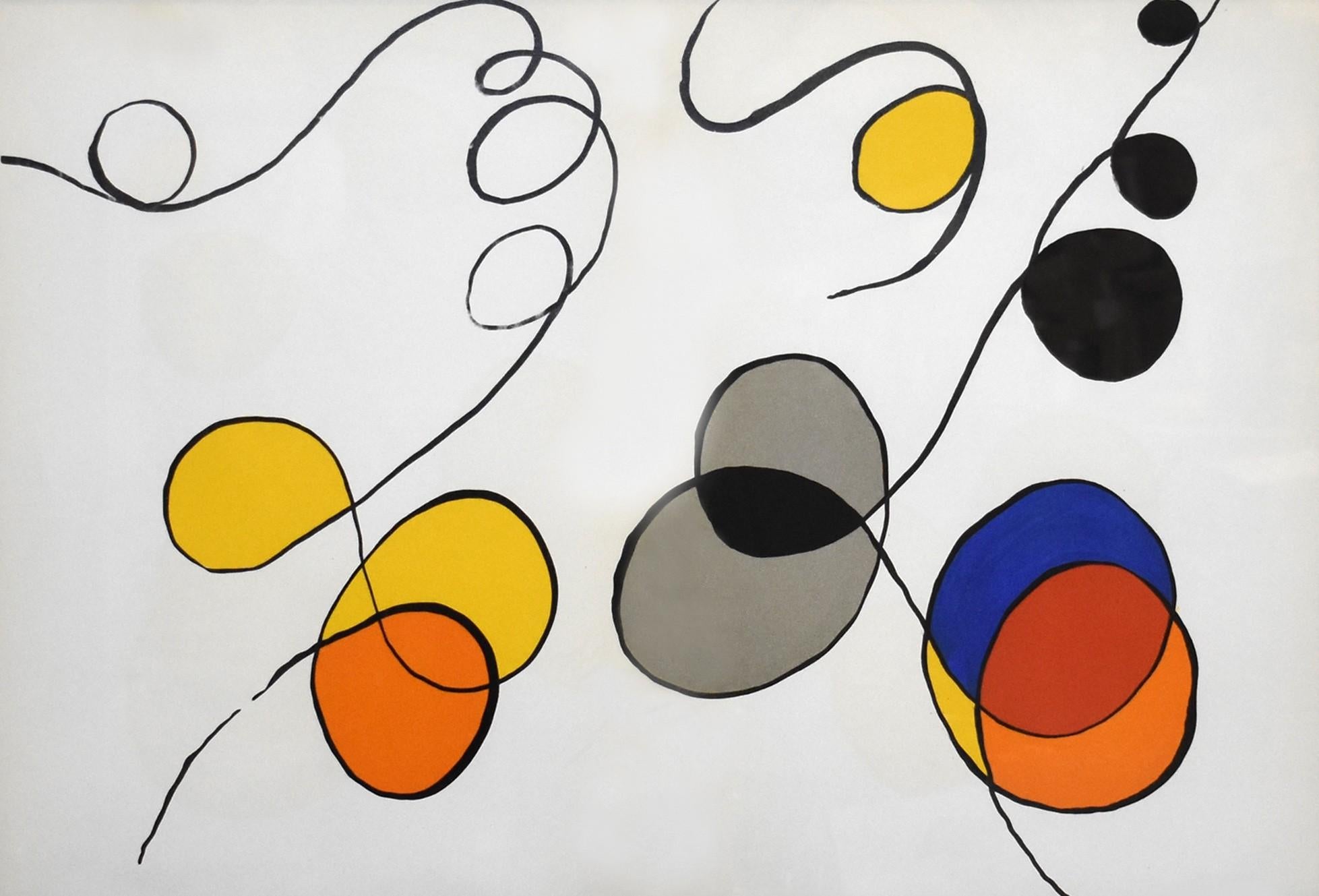 Untitled, from Derriere le Miroir #173 - Abstract Print by Alexander Calder