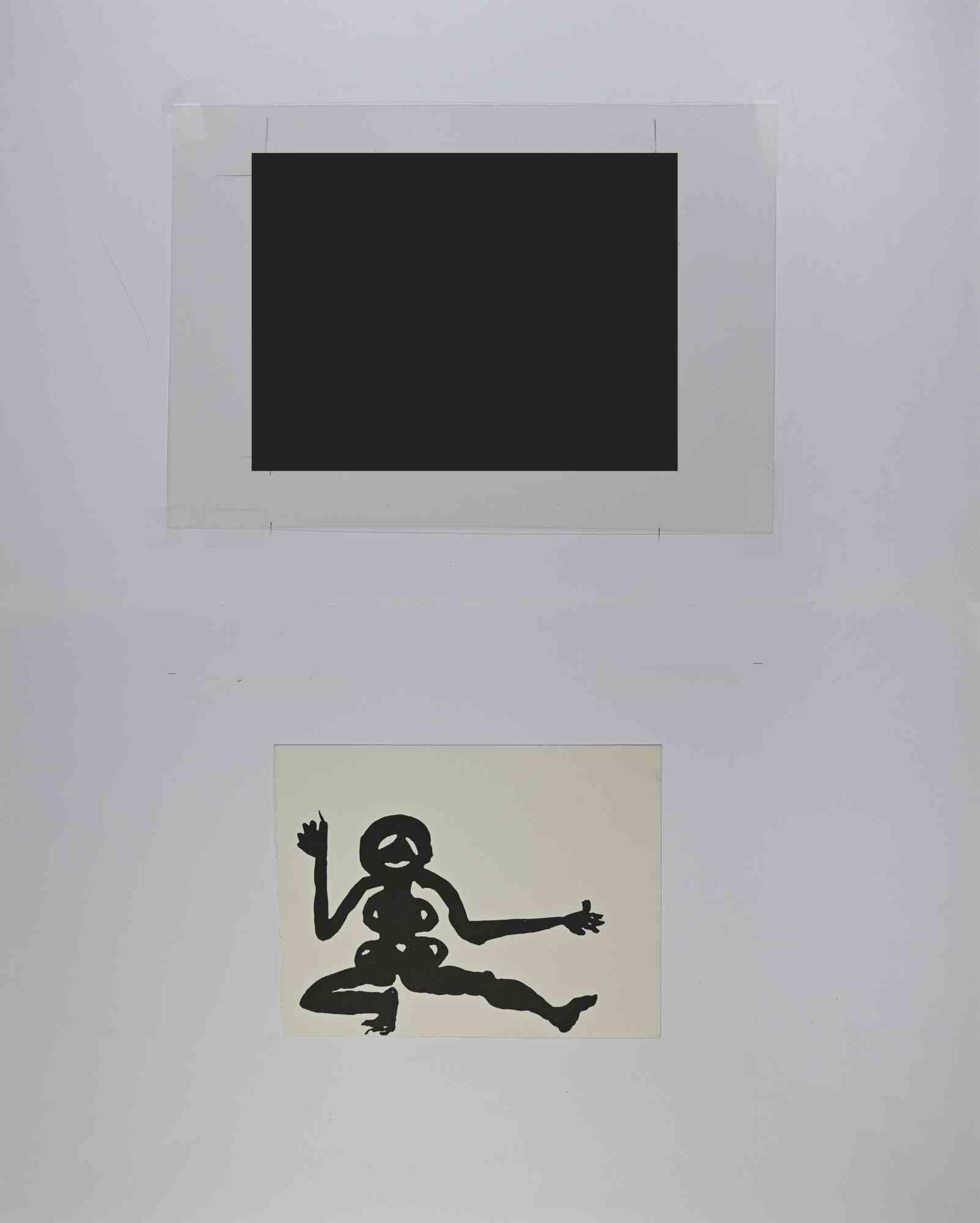 Ohne Titel – Lithographie von Alexander Calder – Ende des 20. Jahrhunderts im Angebot 1