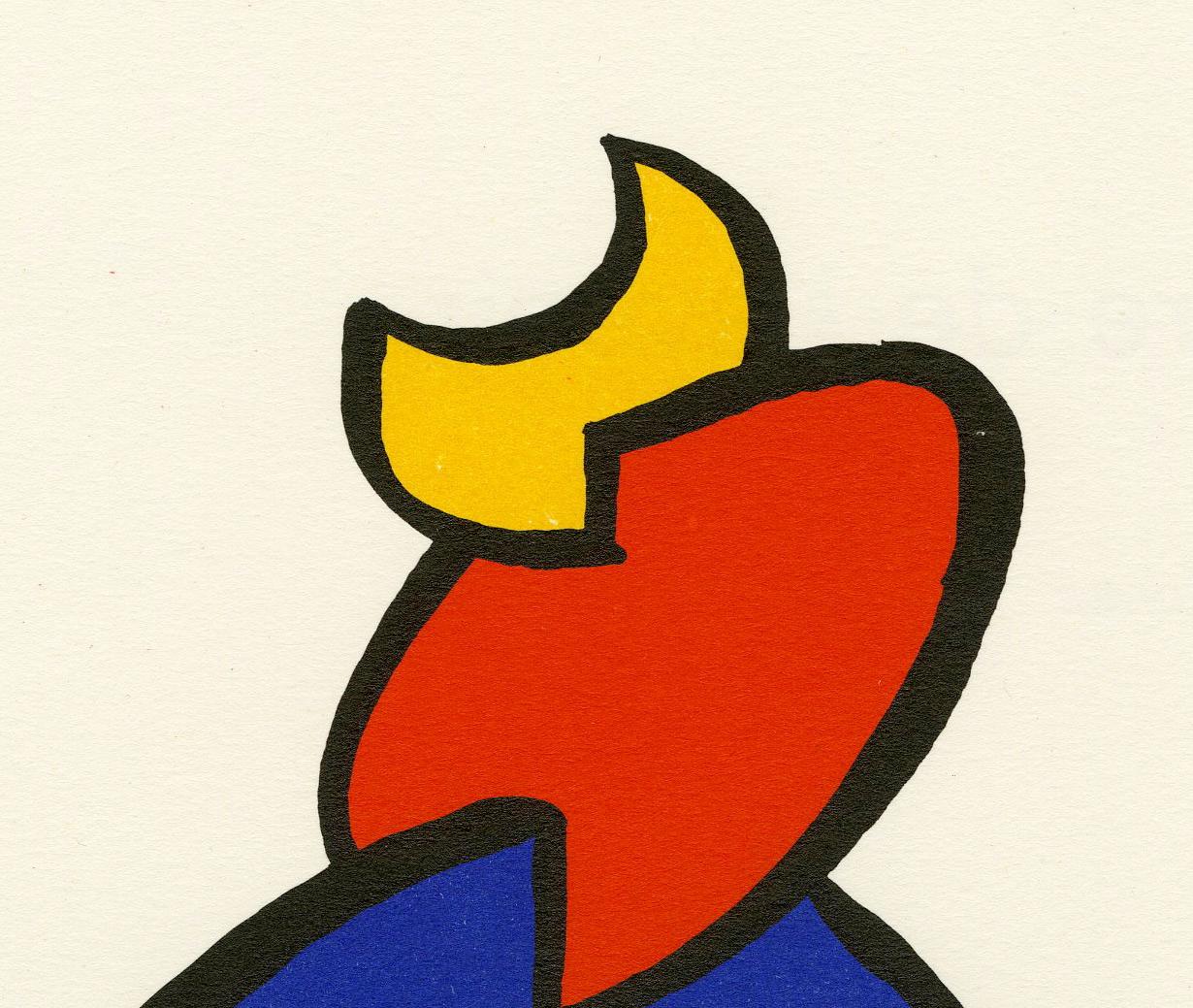 Ohne Titel (Tafel 1) DLM – Print von Alexander Calder