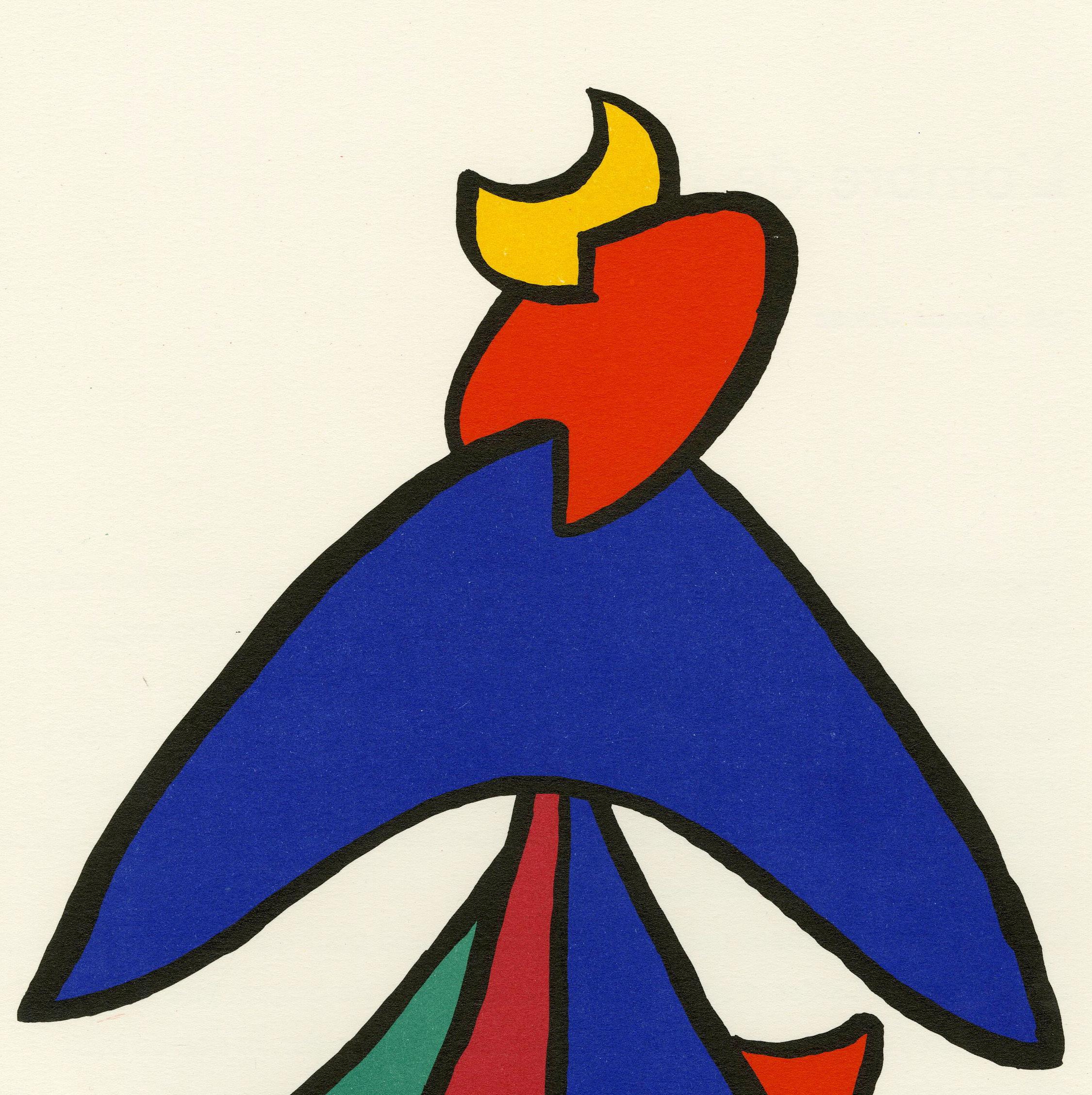 Untitled (Plate 1) DLM - American Modern Print by Alexander Calder