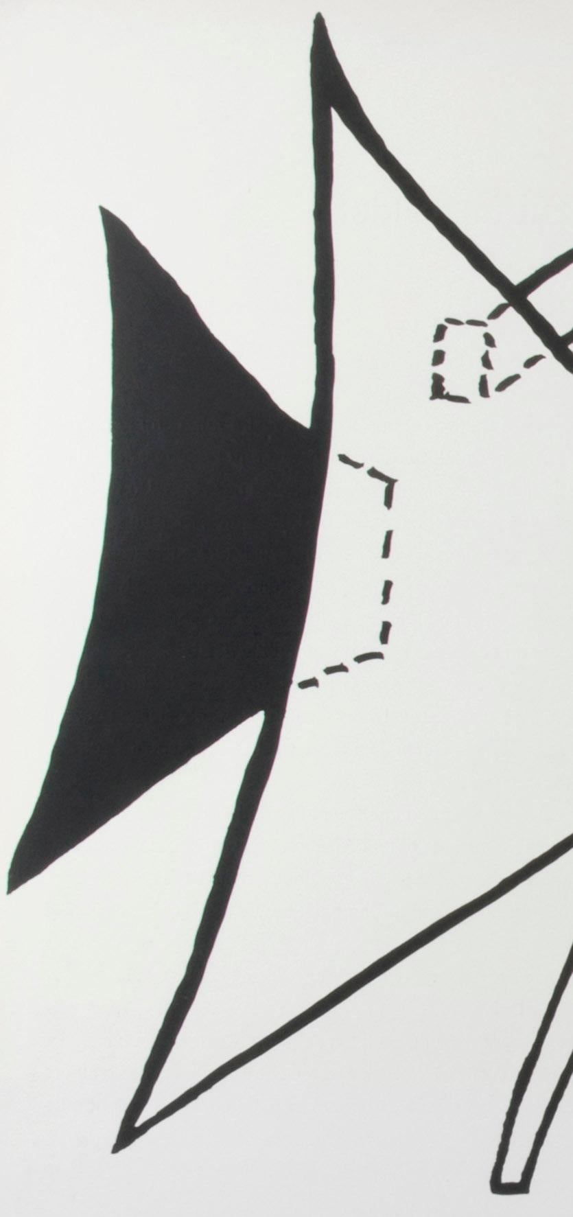 Untitled (Plate 2) DLM - Print by Alexander Calder