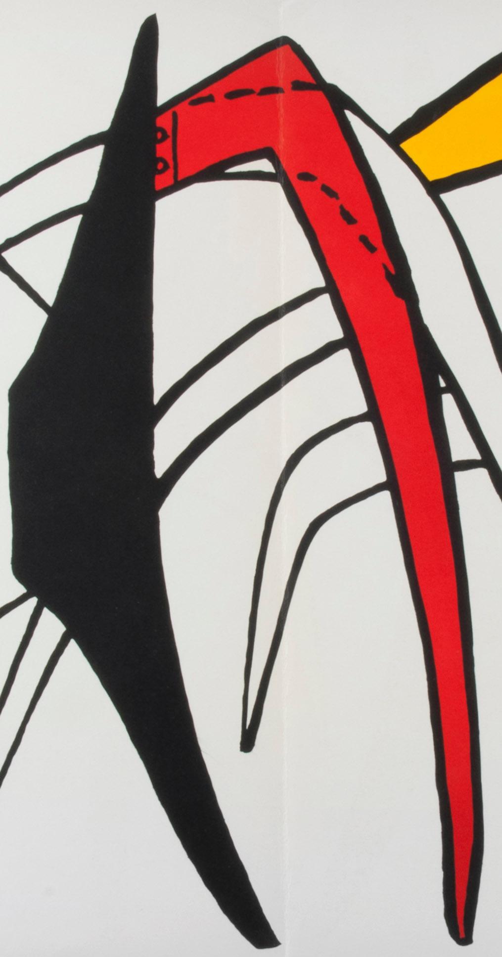 Untitled (Plate 2) DLM - American Modern Print by Alexander Calder