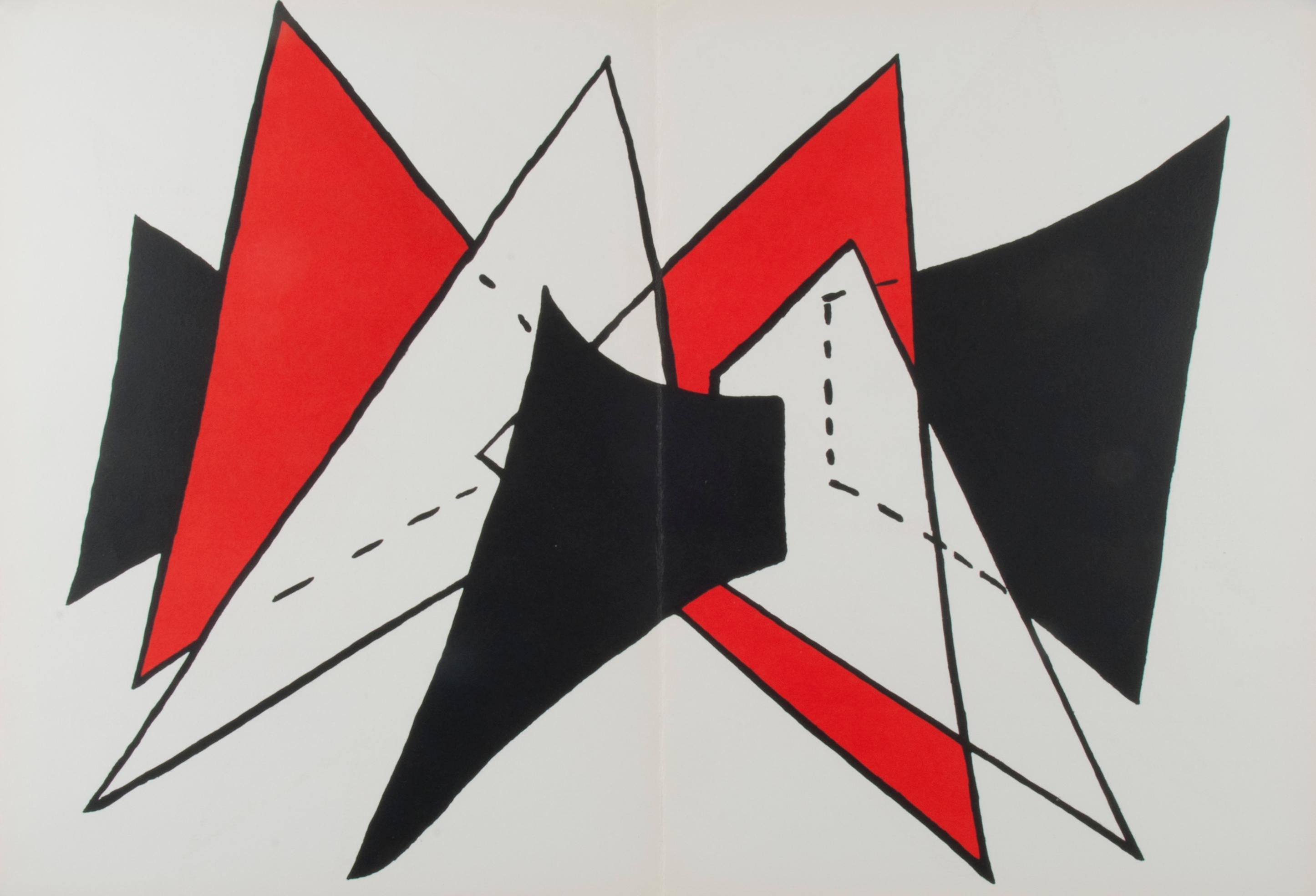 Alexander Calder Abstract Print - Untitled (Plate 6) DLM