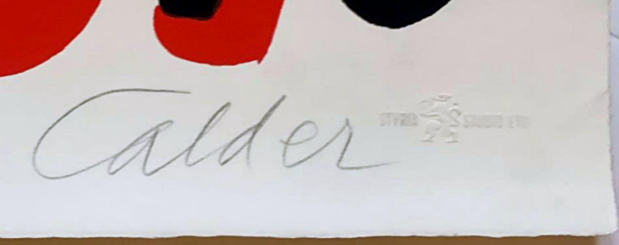 Vote McGovern for President, color lithograph, signed/N Alexander Calder, 1972 For Sale 1