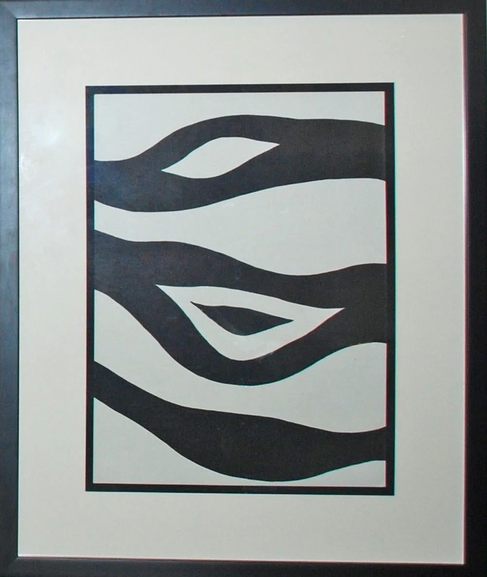 Alexander Calder Abstract Print - Waves (Derriere le Miroir #156)