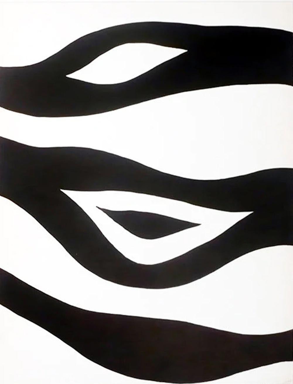 Alexander Calder Print - Waves (Derriere le Miroir #156)