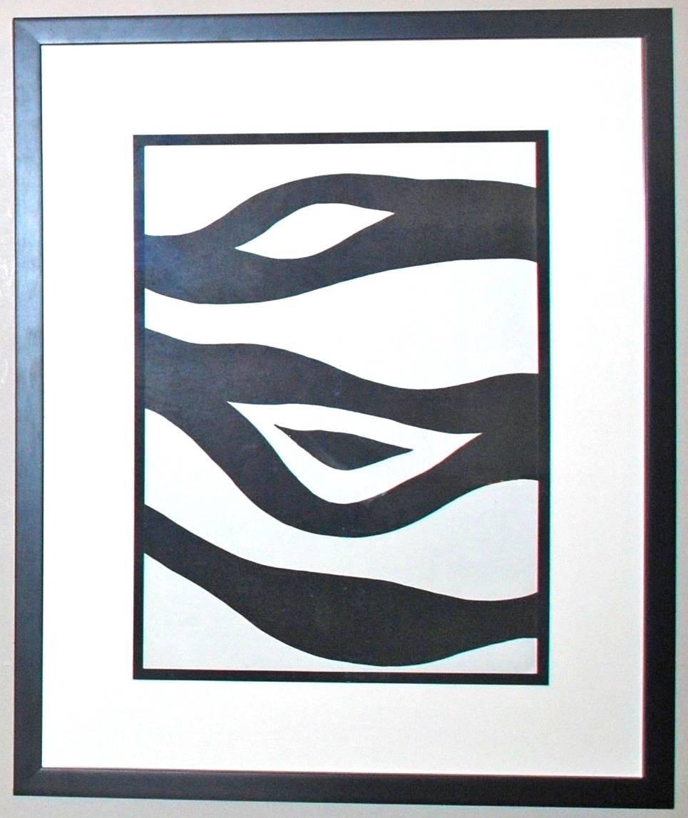 Waves, from Derriere le Miroir #156 - Print by Alexander Calder
