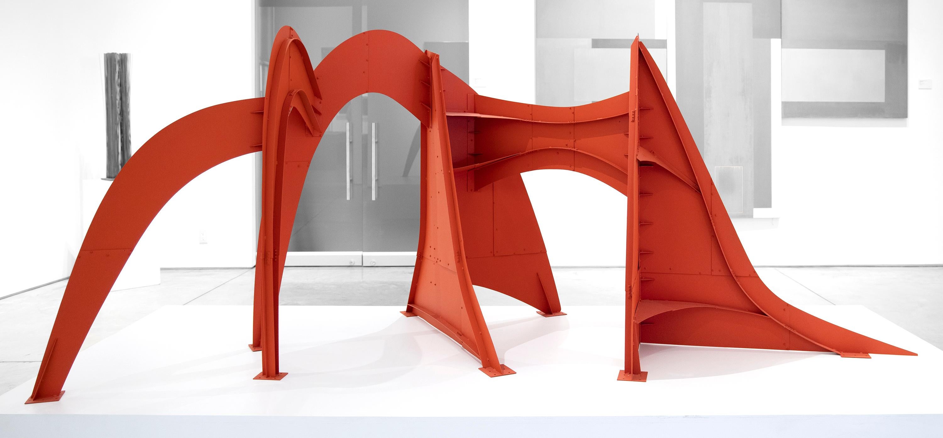 Jerusalem Stabile (Intermediate Maquette) - Sculpture by Alexander Calder