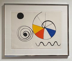 Alexander Calder, Signed Color Lithograph, E.A. 'Artist's Proof' 1965