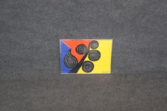 Alexander Calder Signed Framed Abstract Lithograph