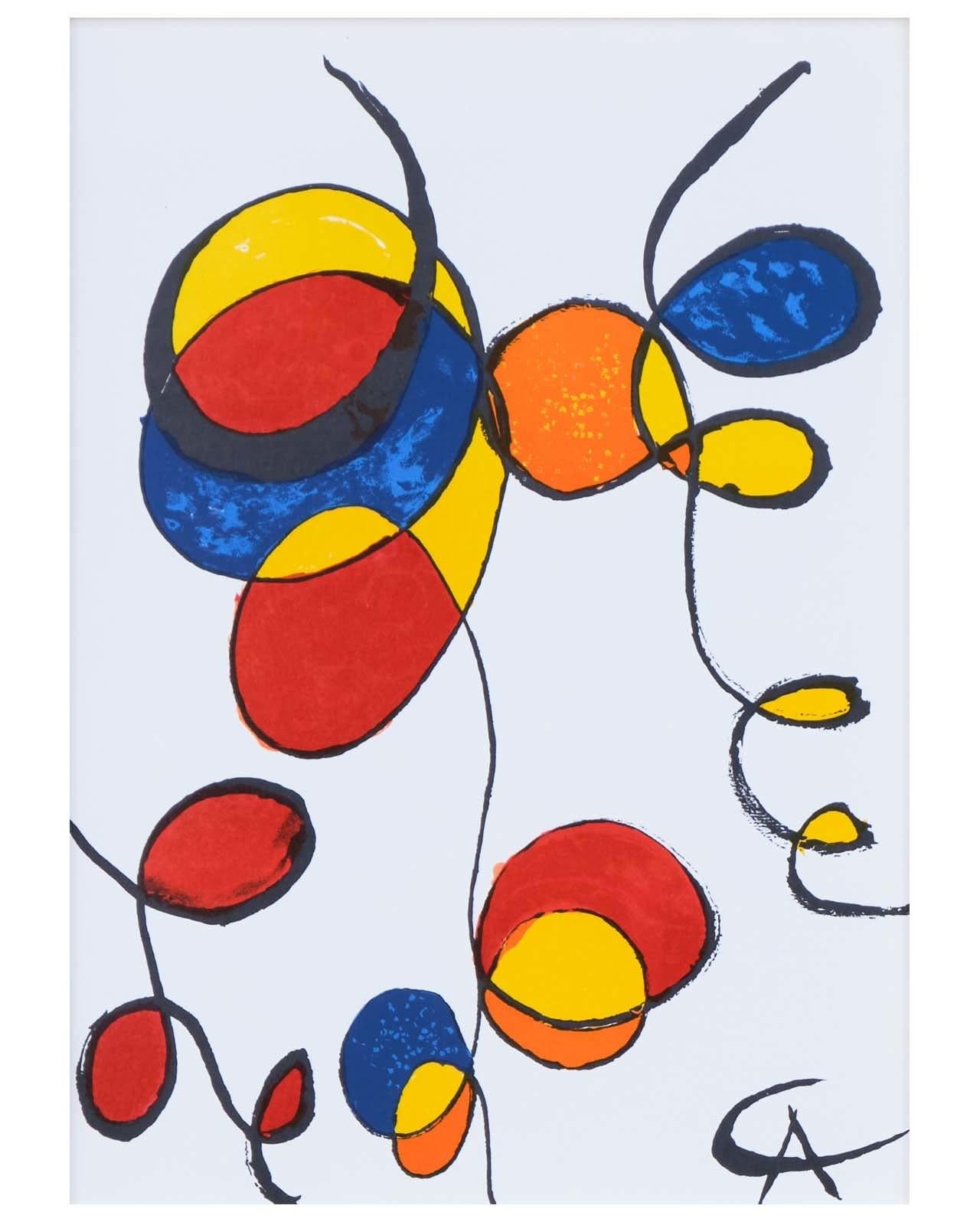 1974
Lithographie
H40 x B30 cm (gerahmte Maße)