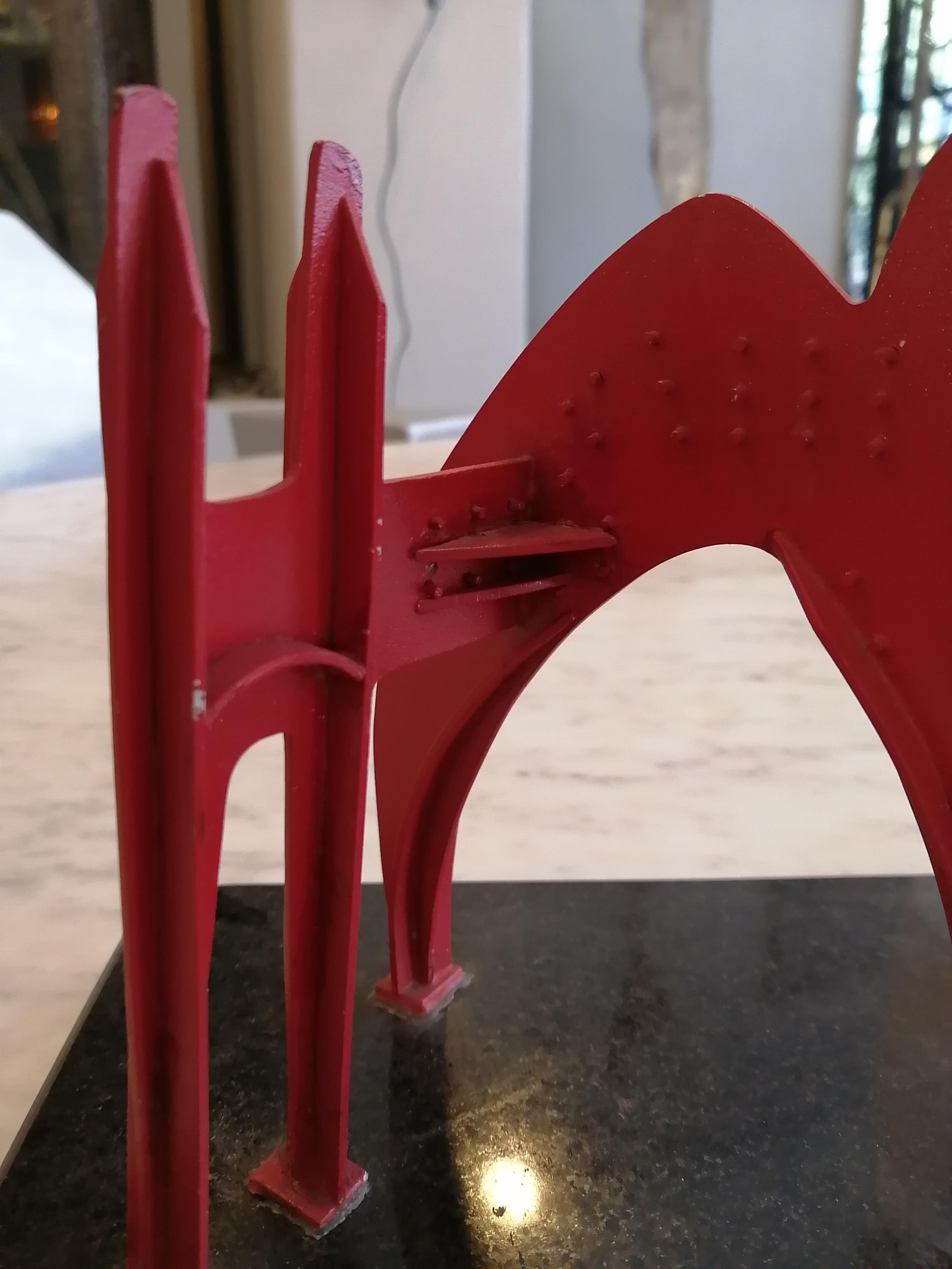 American Alexander Calder Stabile at Hotel Camino Real Sculpture