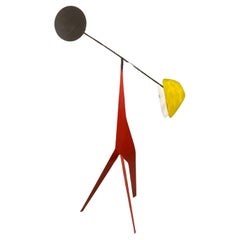 Mobile-Skulptur aus Stahl im Alexander Calder-Stil, 1980er Jahre, Frankreich