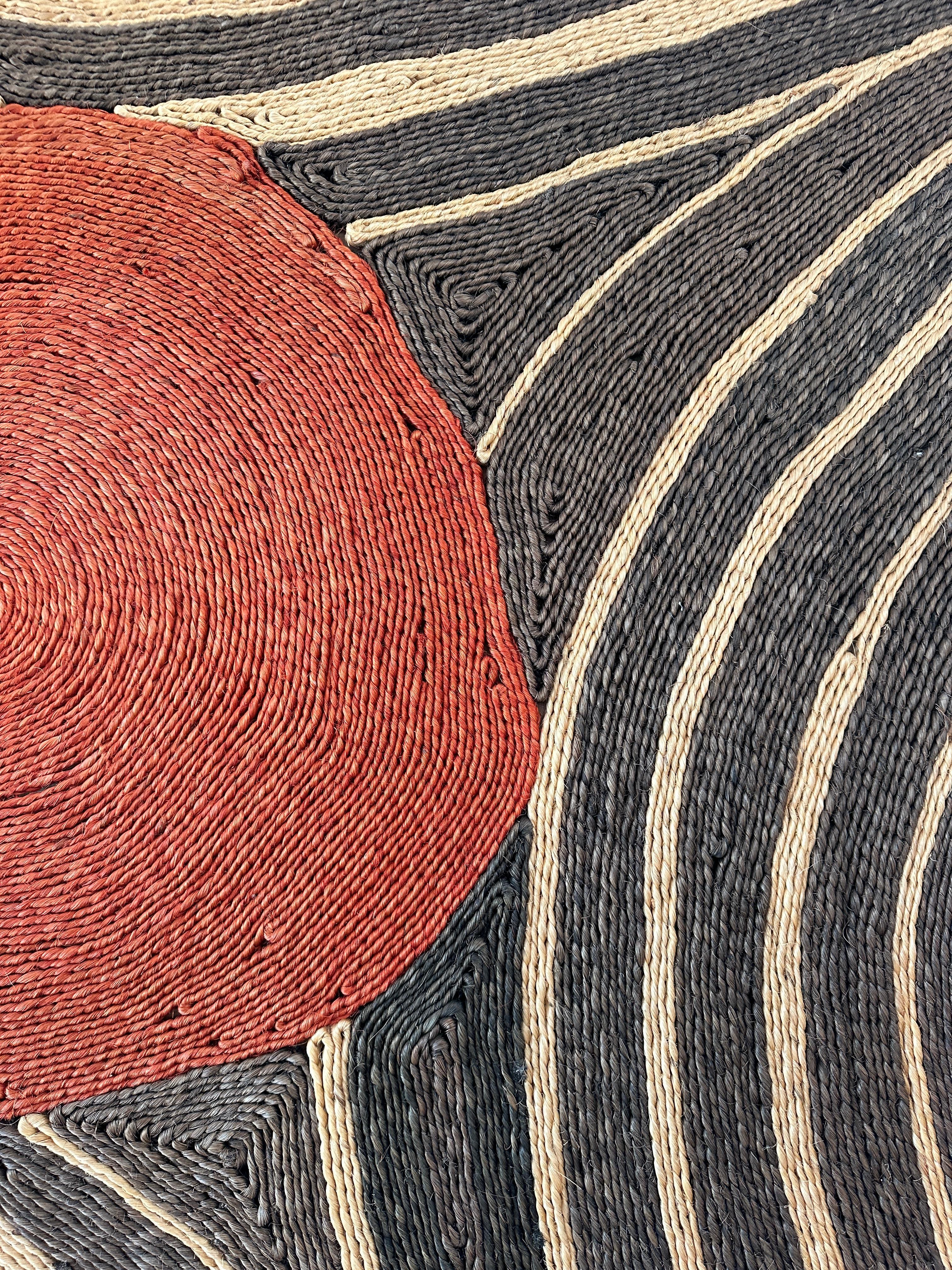 Mid-Century Modern Alexander Calder Tapestry  Signed and dated 1975 For Sale