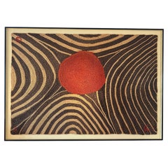 Alexander Calder Tapestry from Famous Guatemala Serie Signed  AC 75